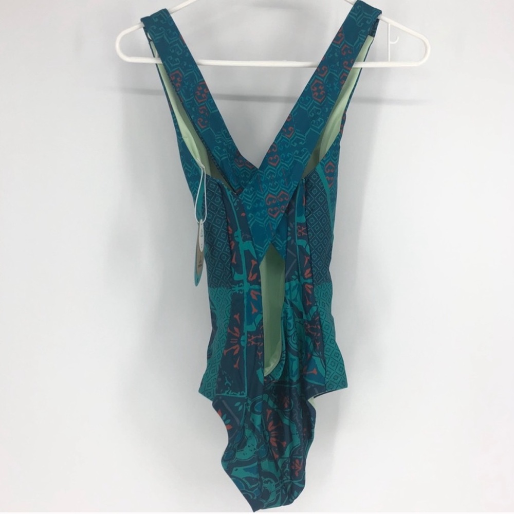 PRANA NWT Ella One Piece Swimsuit Lagos Lisbon Small - Picture 3 of 9